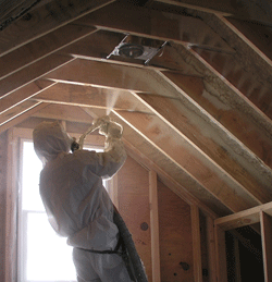 Quebec City  attic spray foam insulation
